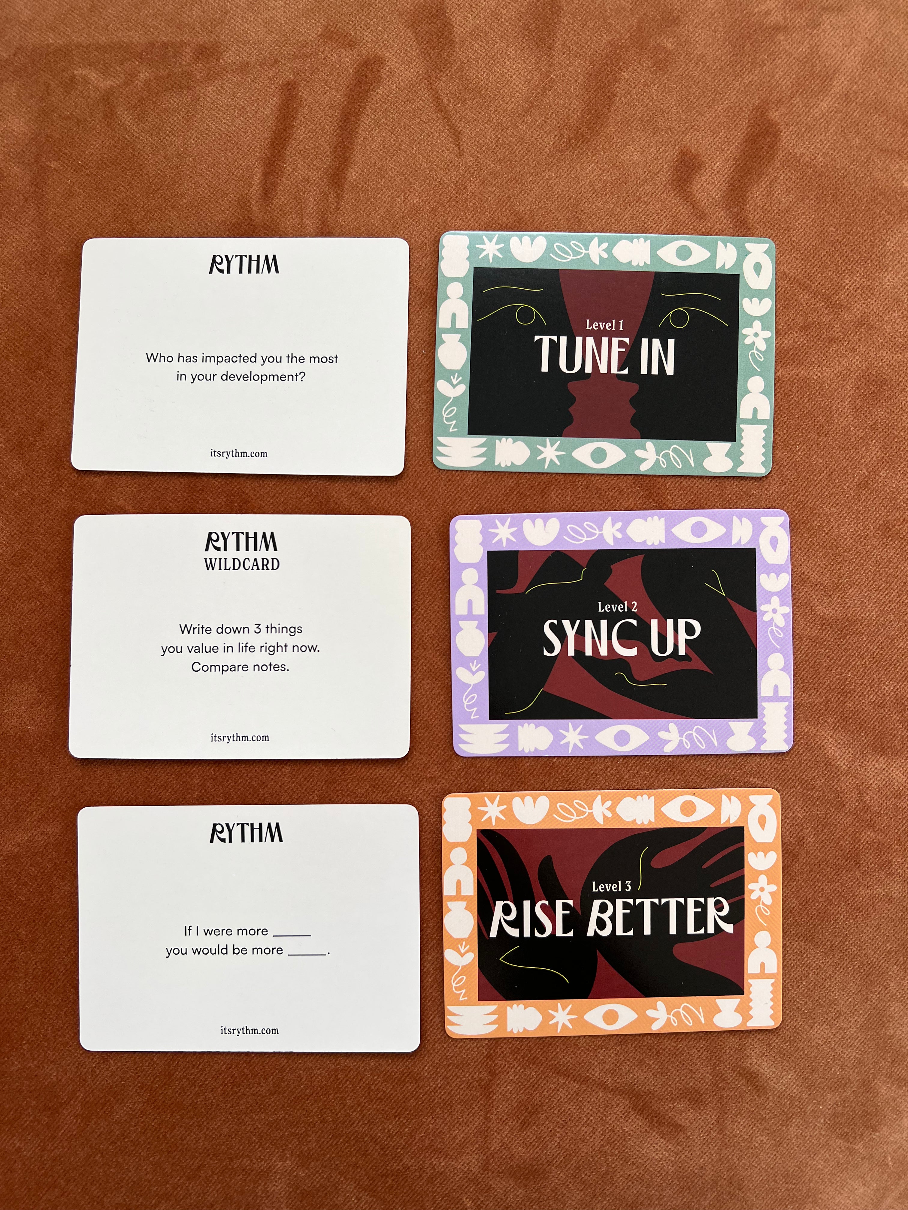In Tune Couples Card Game