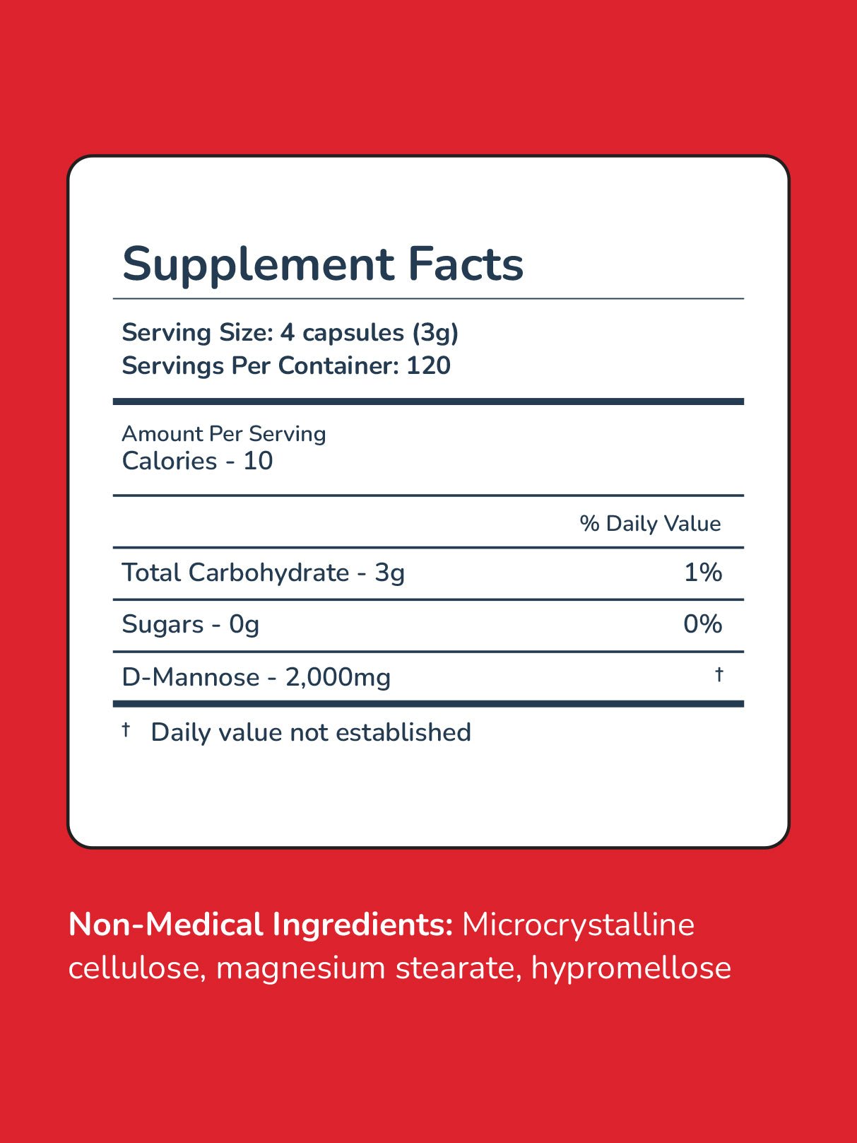 D-Mannose Supplement